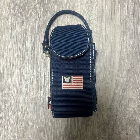 Vintage Mickey Mouse Disney Phone Case Wristlet Wallet Accesory Fits Iphone - Picture 1 of 7